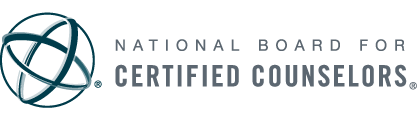 National Board for Certified Counselors logo, Therapy for Life LLC